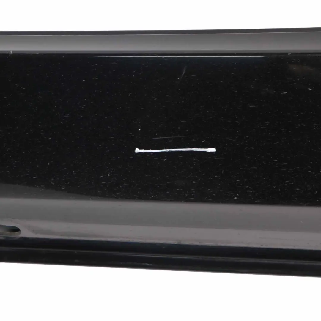 Mercedes W212 Side Skirt Cover Left N/S Sill Panel Saloon Obsidian Black - 197