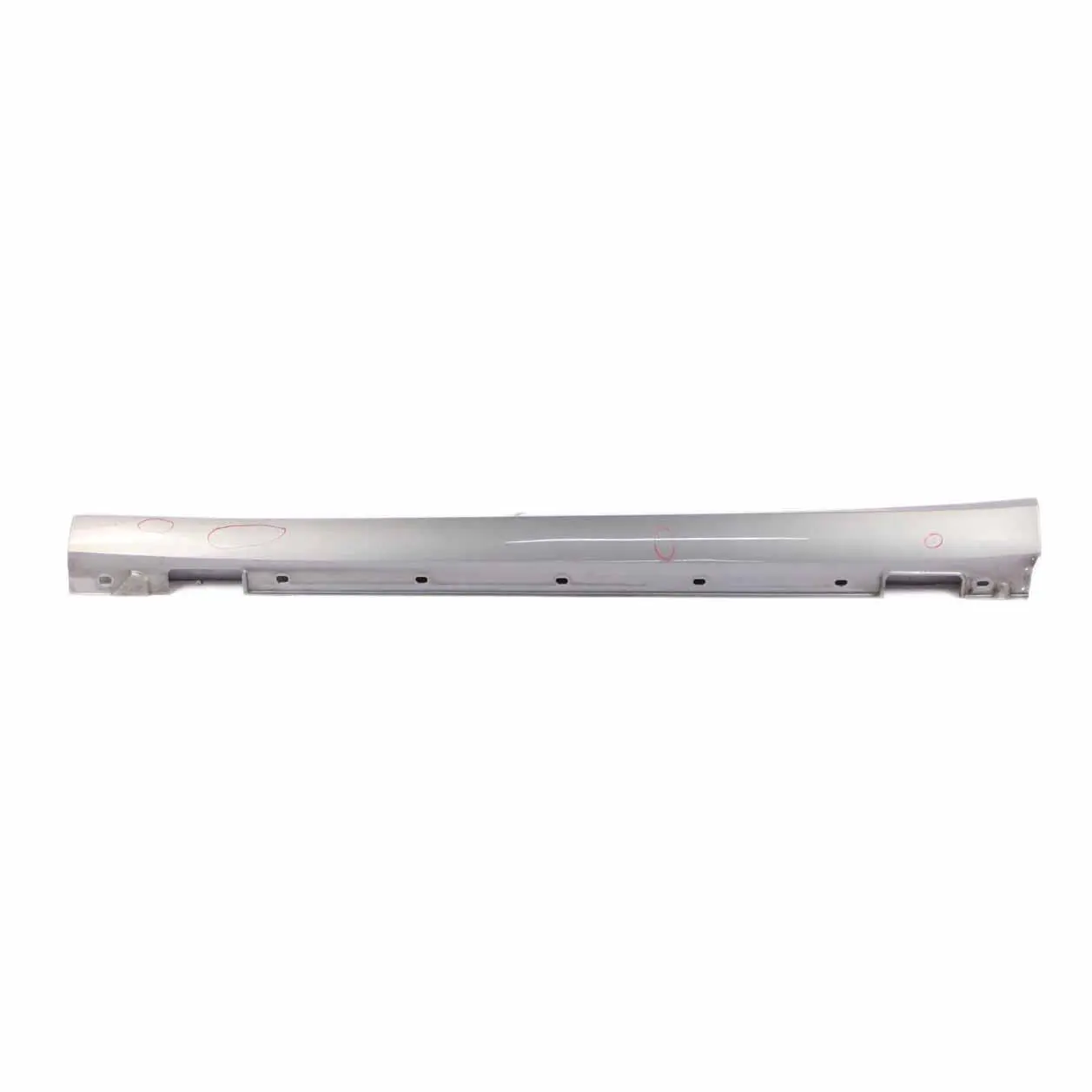 Mercedes W212 Side Skirt Cover Left N/S Sill Panel Saloon Palladium Silver - 792