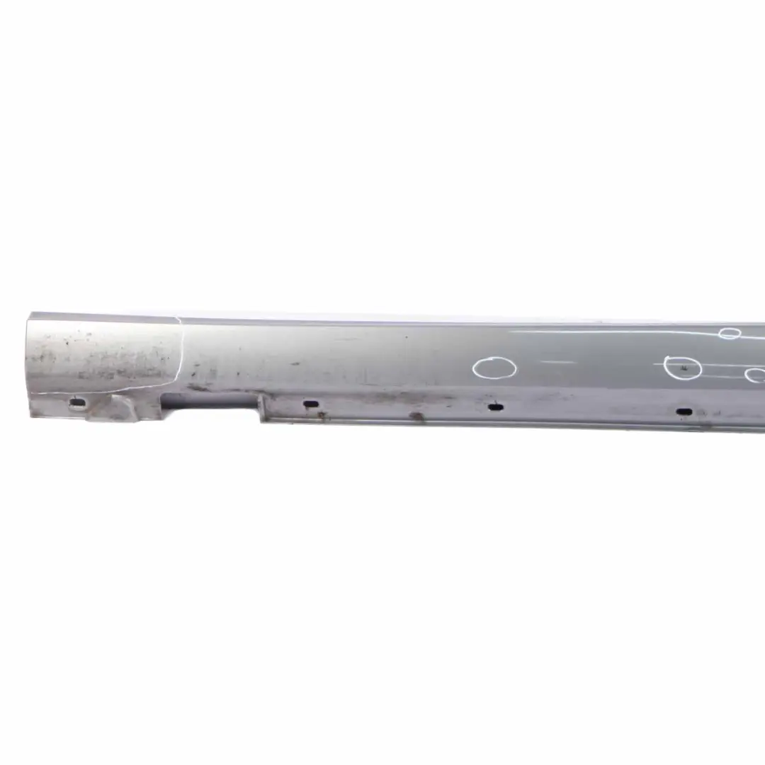 Mercedes W212 Side Skirt Cover Left N/S Sill Panel Saloon Palladium Silver - 792