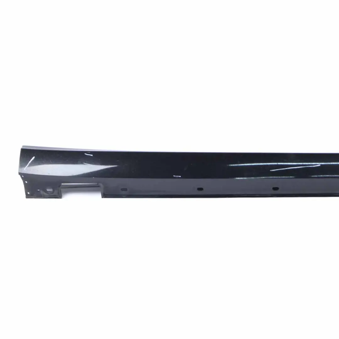 Mercedes W212 Side Skirt Cover Right O/S Sill Panel Saloon Obsidian Black - 197