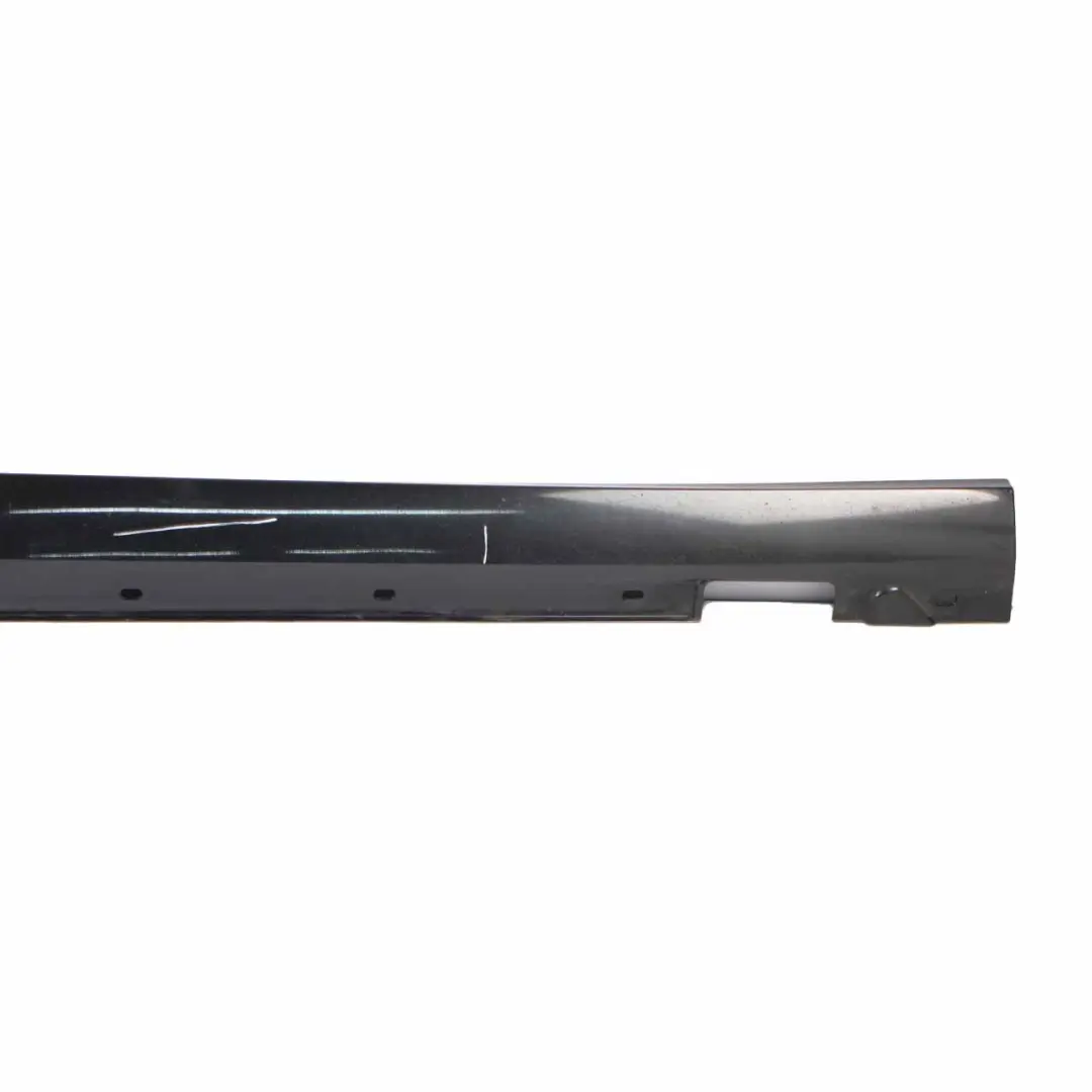 Mercedes W212 Side Skirt Cover Right O/S Sill Panel Saloon Obsidian Black - 197