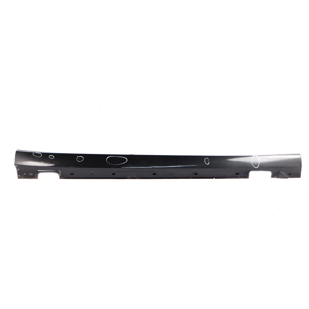 Mercedes W212 Side Skirt Cover Right O/S Sill Panel Saloon Obsidian Black - 197