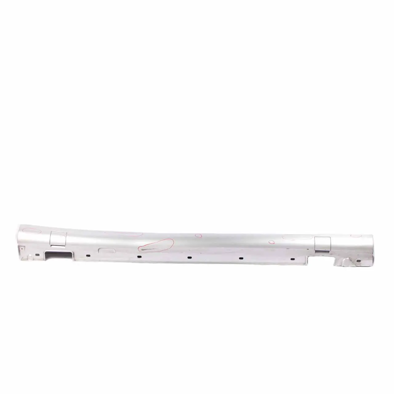 Mercedes W212 Side Skirt Door Sill Cover Right O/S Iridium Silver Metallic - 775