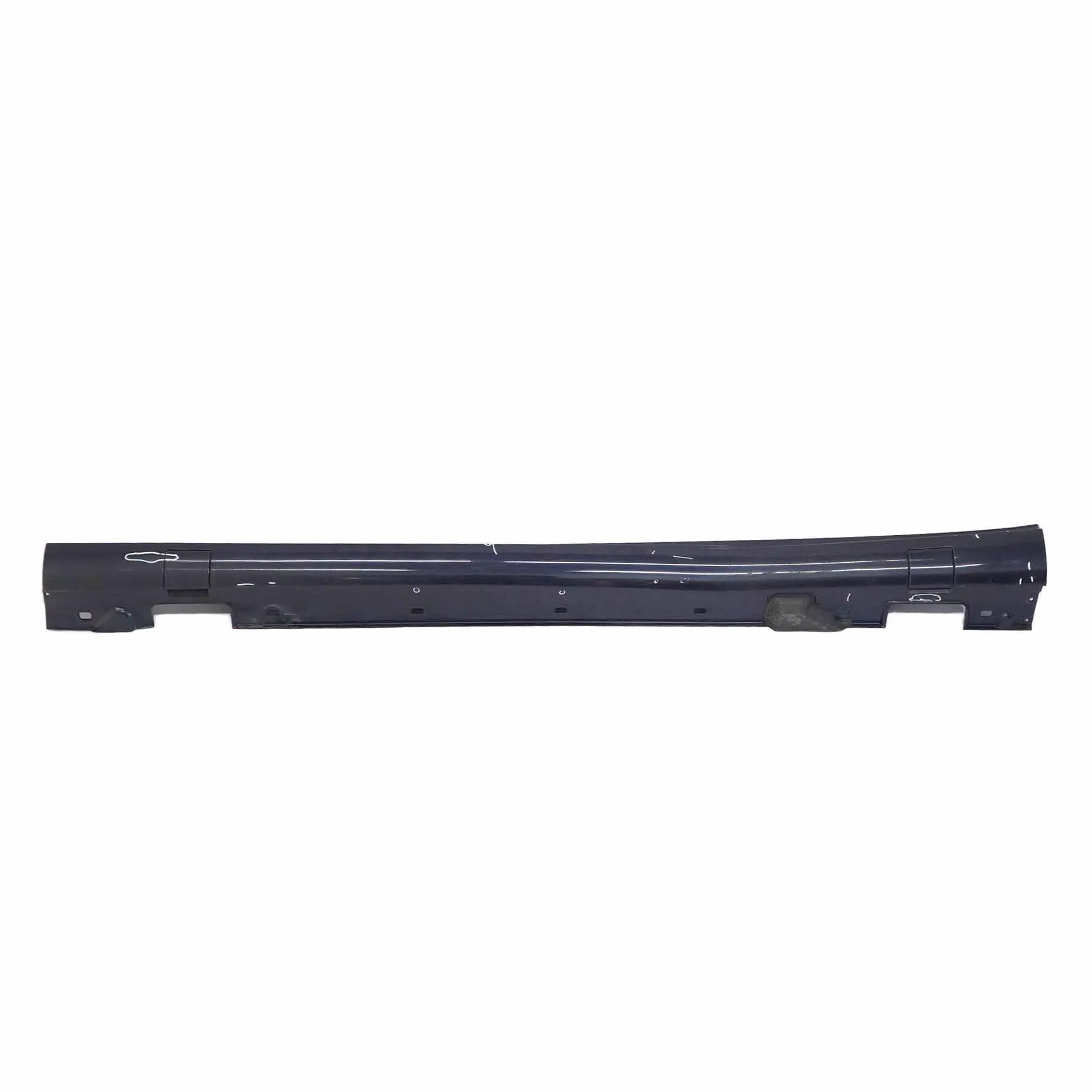 Mercedes S212 Side Skirt Cover Left N/S AMG Sill Panel Cavansite Blue - 890