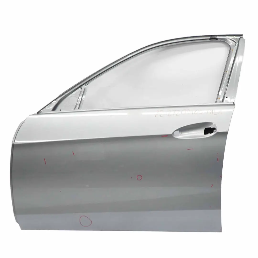 Mercedes W212 Door Front Left N/S Cover Panel Palladium Silver Metallic - 792