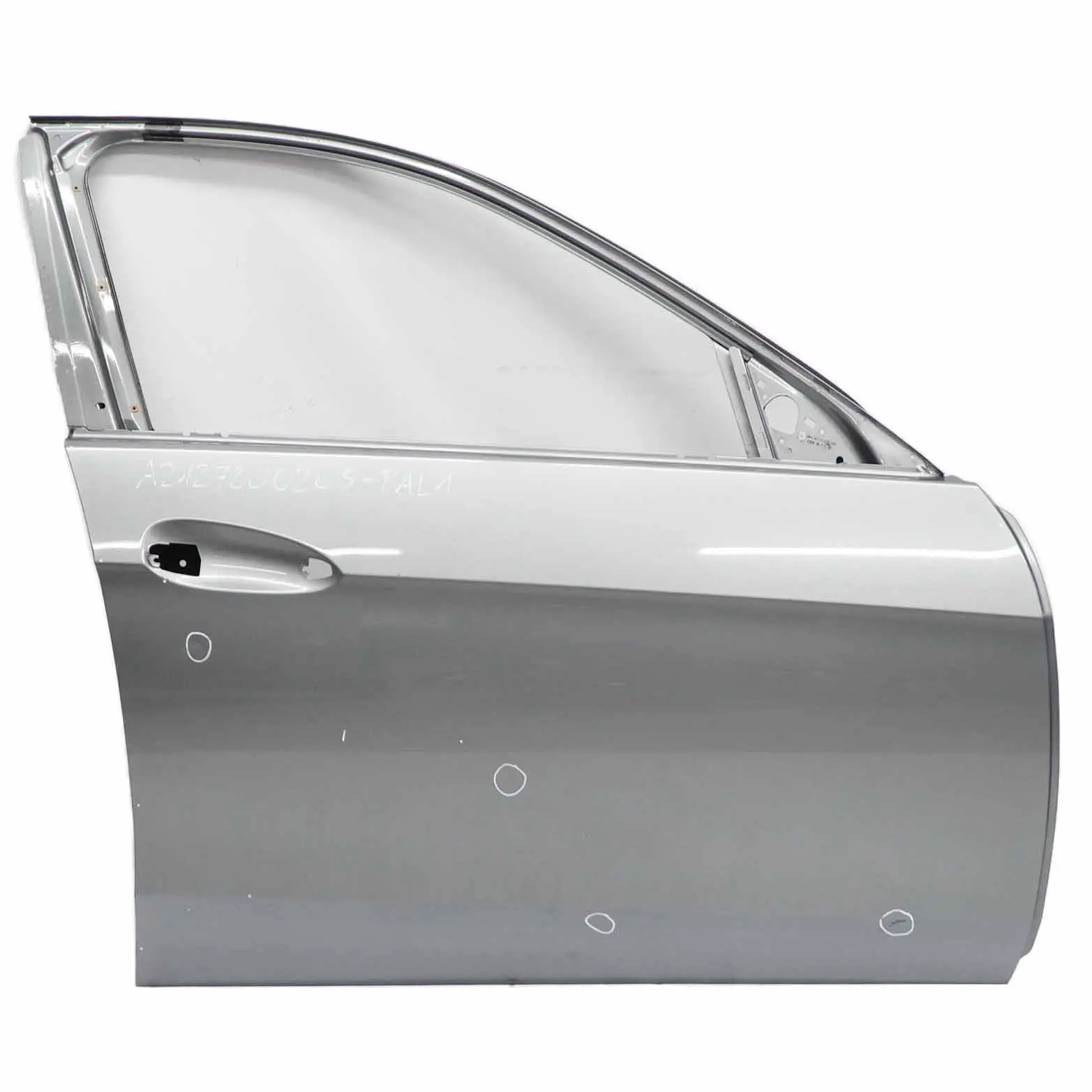 Mercedes W212 Puerta Delantera Derecha Tapa Panel Palladium Silver - 792