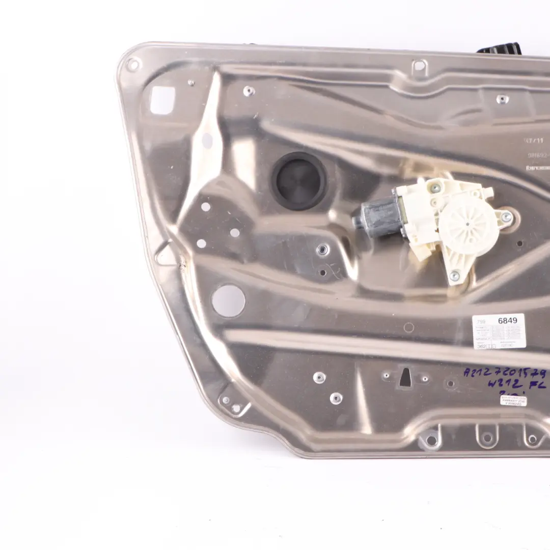 Fensterheber Mercedes W204 W212 Vorne Links Tür Heber Motor Panel Mount