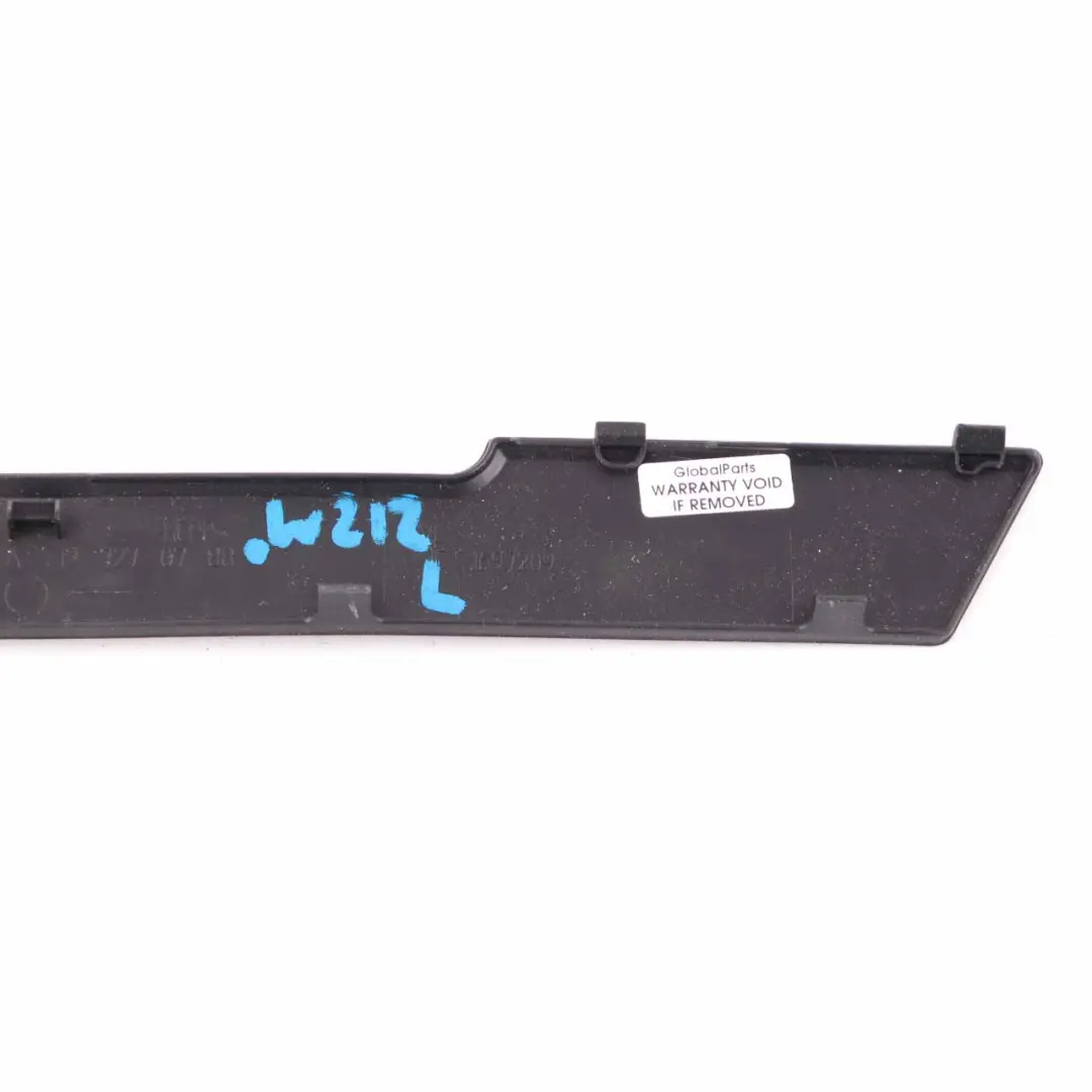 Mercedes W212 Tarjeta de Puerta Delantera Izquierda Asidero Negro A2127270788