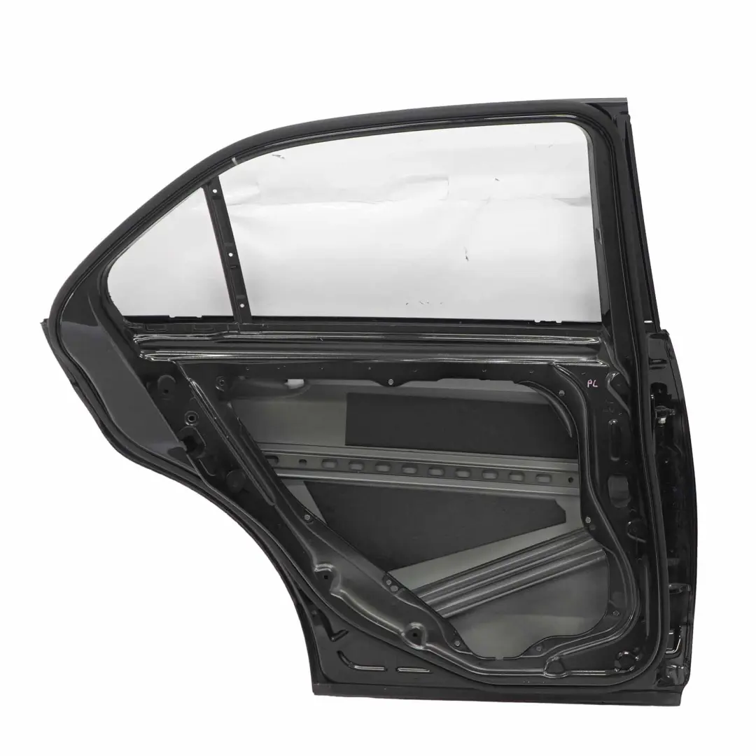 Mercedes W212 Door Rear Left N/S Cover Panel Obsidian Black - 197