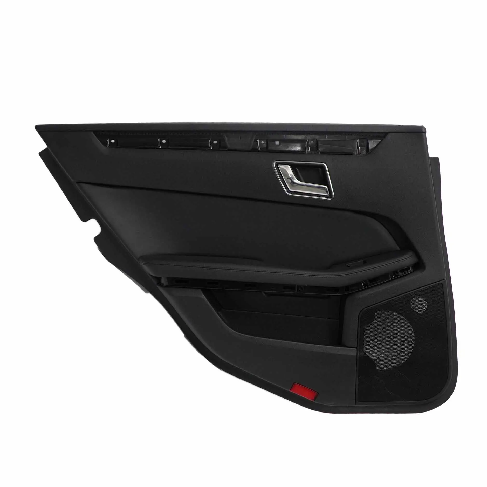 Mercedes W212 Door Card Rear Left N/S Trim Panel Black Imitation Leather