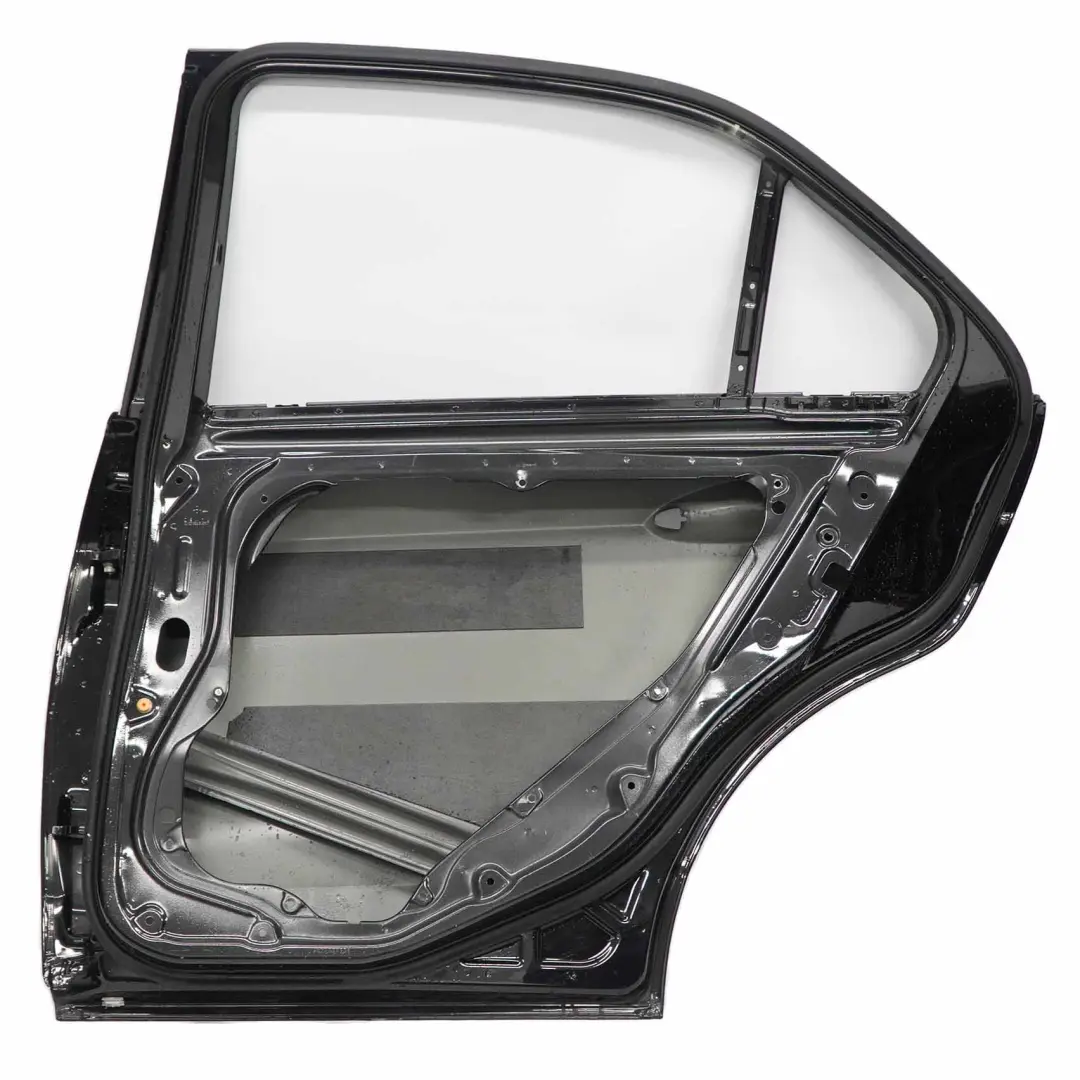 Mercedes W212 Door Rear Right O/S Cover Panel Obsidian Black - 197