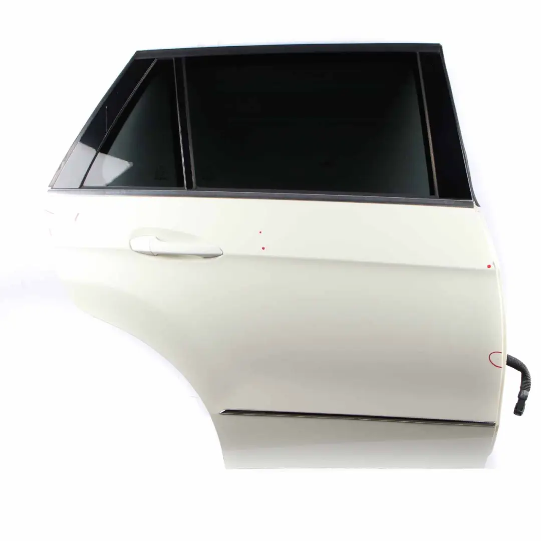 Mercedes S212 Estate Door Rear Right O/S Cover Panel Calcite White - 650