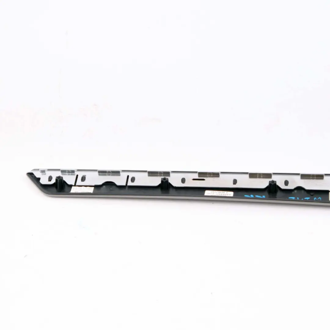 Mercedes W212 Interior Door Trim Rear Right O/S Card Strip Aluminium A2127301822