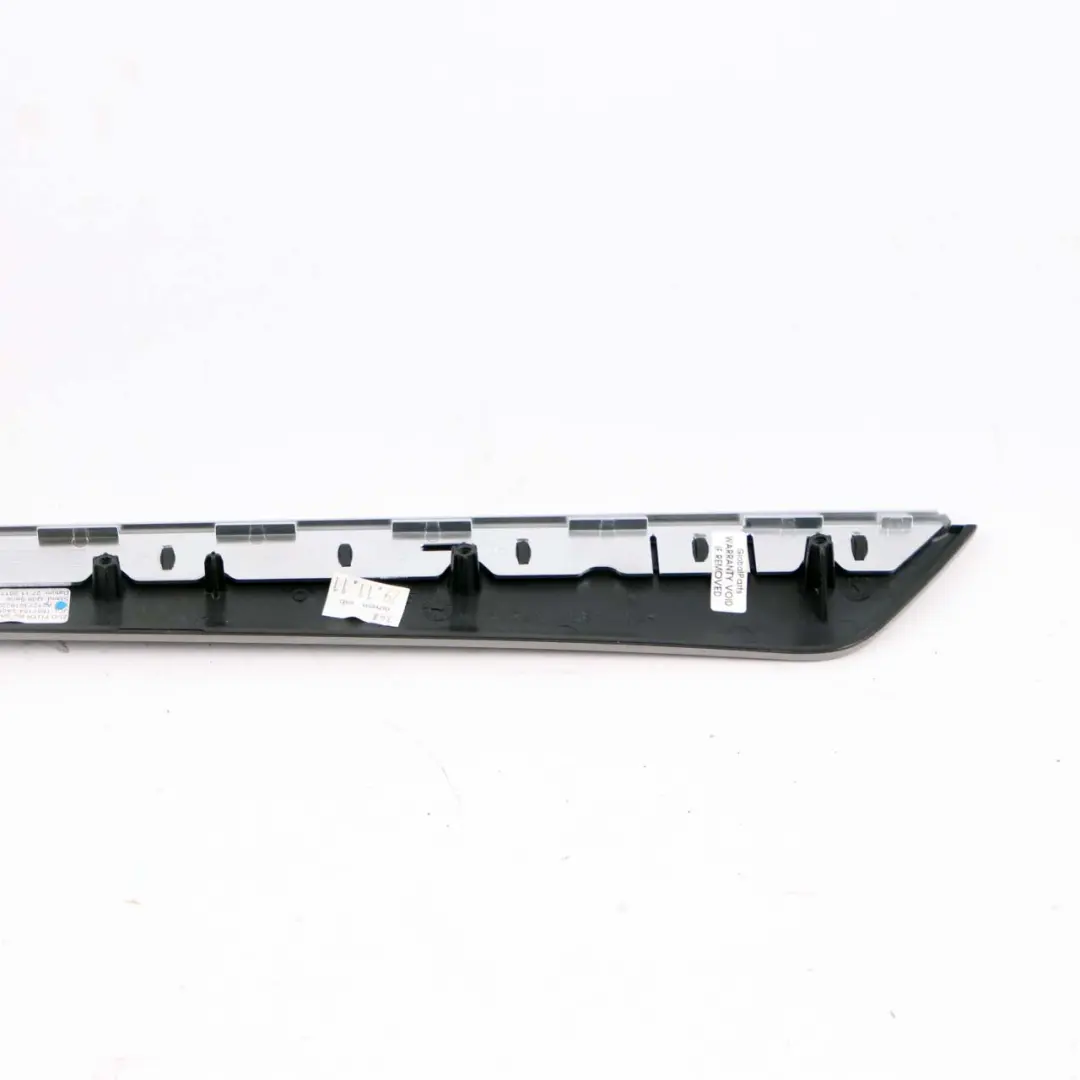 Mercedes W212 Interior Door Trim Rear Right O/S Card Strip Aluminium A2127301822