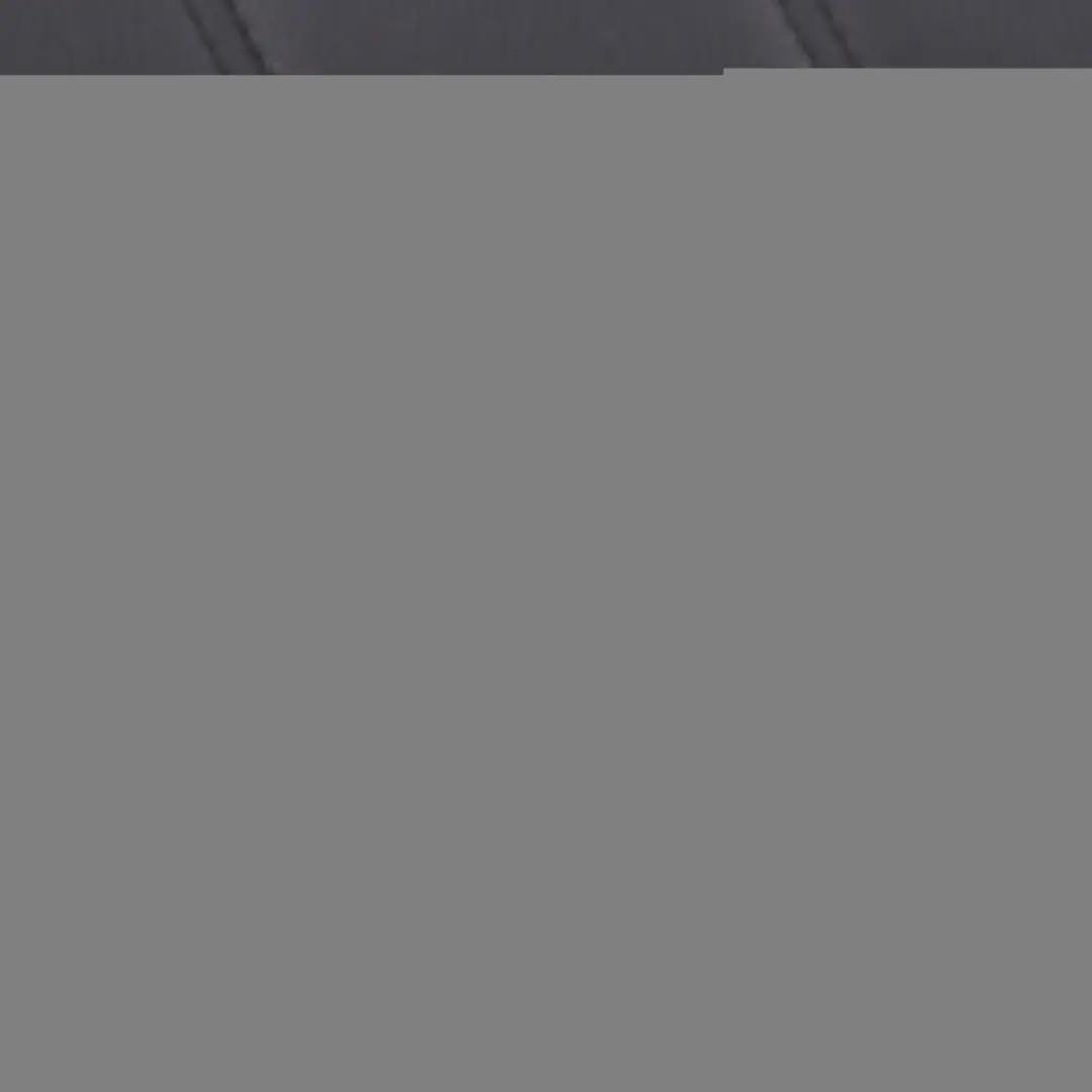 Mercedes W212 Door Card Rear Left N/S Trim Panel Cover Black Leather