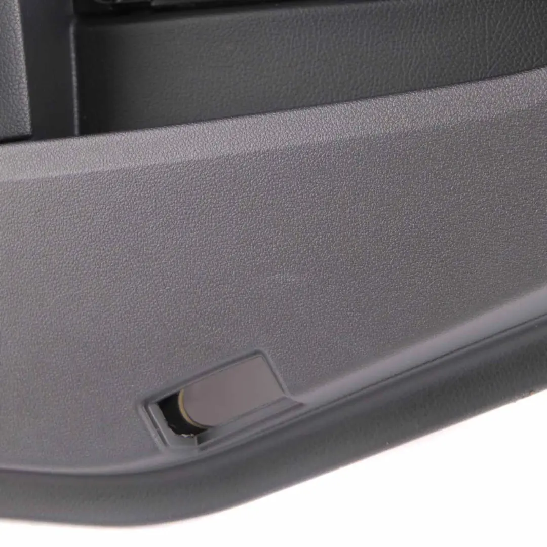 Mercedes W212 Door Card Rear Right O/S Door Trim Panel Cover Black Leather