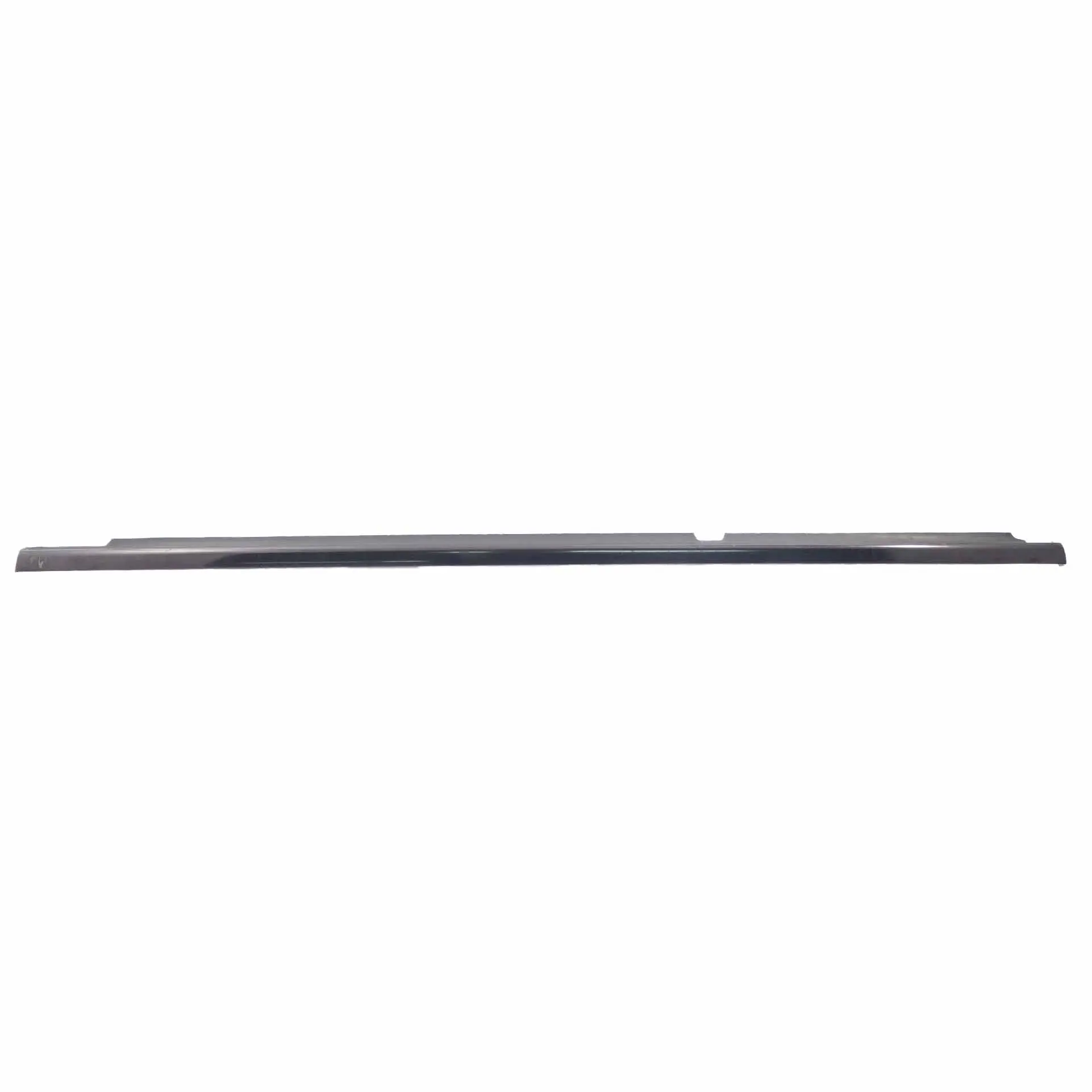 Baguette de Fenêtre Mercedes S212 Moulure de Porte Arrière Gauche Noir Brillant