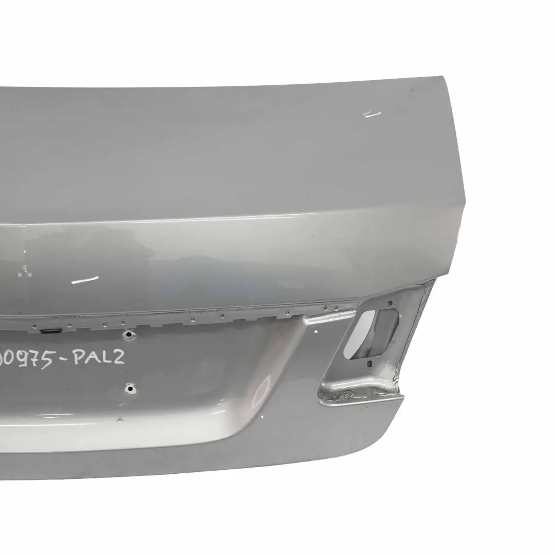 Mercedes W212 Boot Trunk Lid Tailgate Panel Saloon Palladium Silver - 792