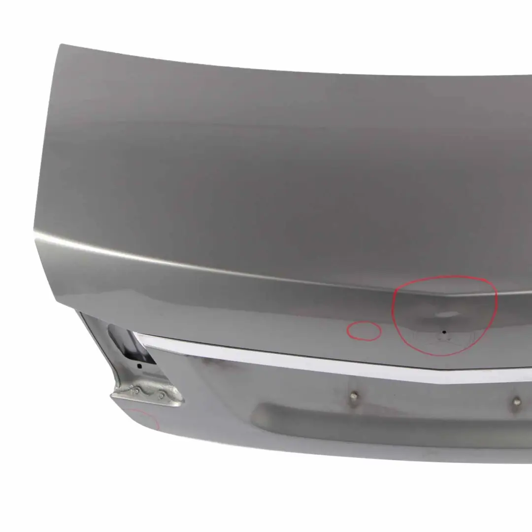 Mercedes W212 Boot Trunk Lid Tailgate Panel Saloon Palladium Silver - 792