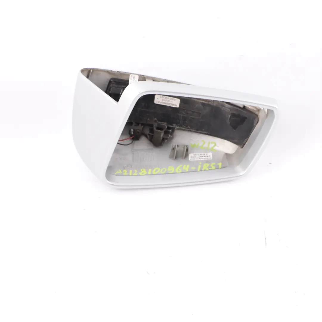 Mercedes W212 Wing Mirror Cover Door Left N/S Cap Indicator Iridium Silver 775