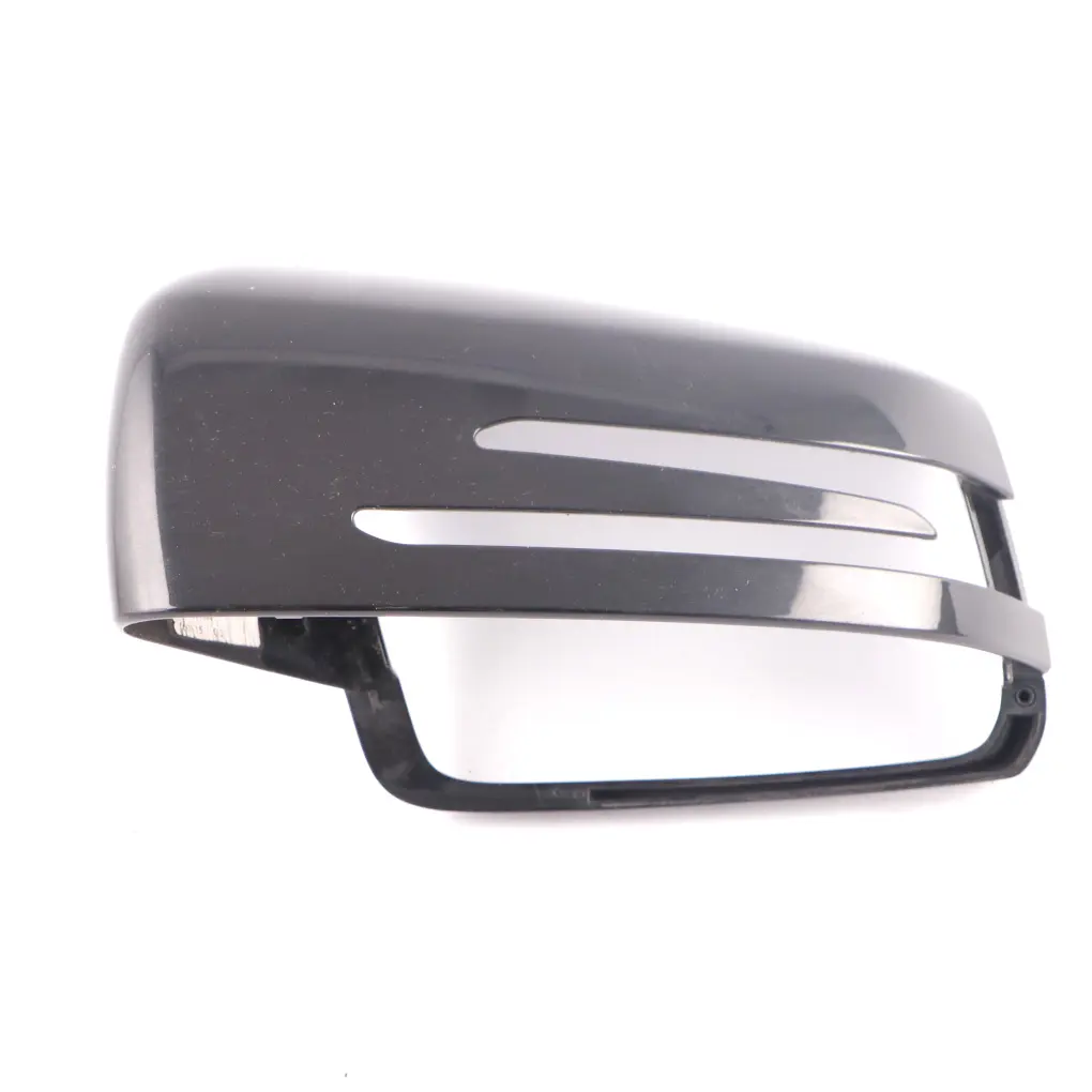 Mercedes W204 W212 Carcasa Espejo Retrovisor Izquierda Negro Obsidiana 197