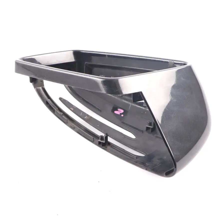 Mercedes W204 W212 Carcasa Espejo Retrovisor Izquierda Negro Obsidiana 197