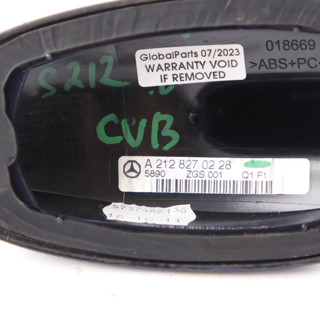 Mercedes W212 Estate Roof Antenna Cover Shark Cavansite Blue - 890 A2128270228