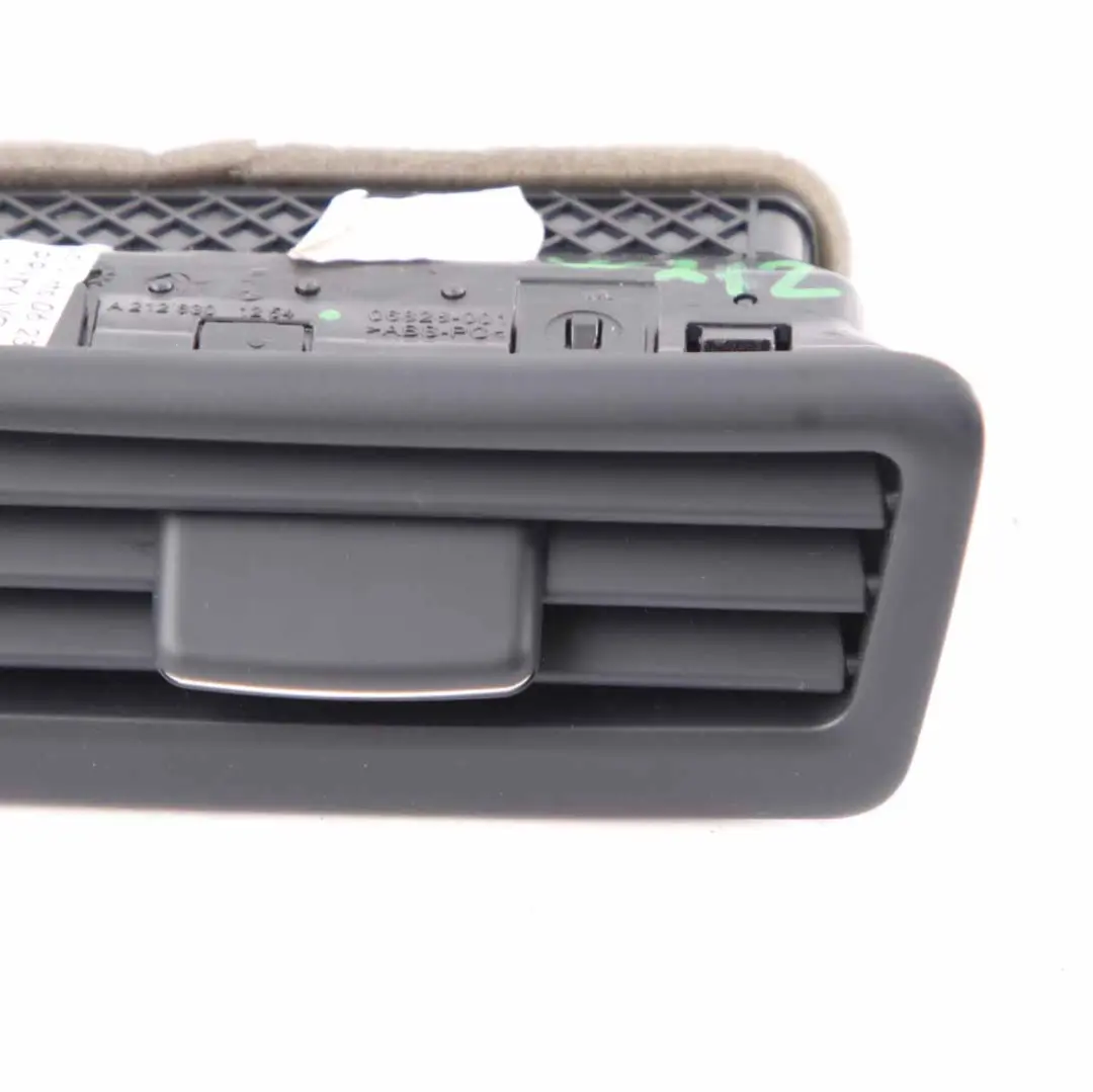 Mercedes W212 B Pillar Air Vent Right O/S Air Duct Grille Black A2128301254