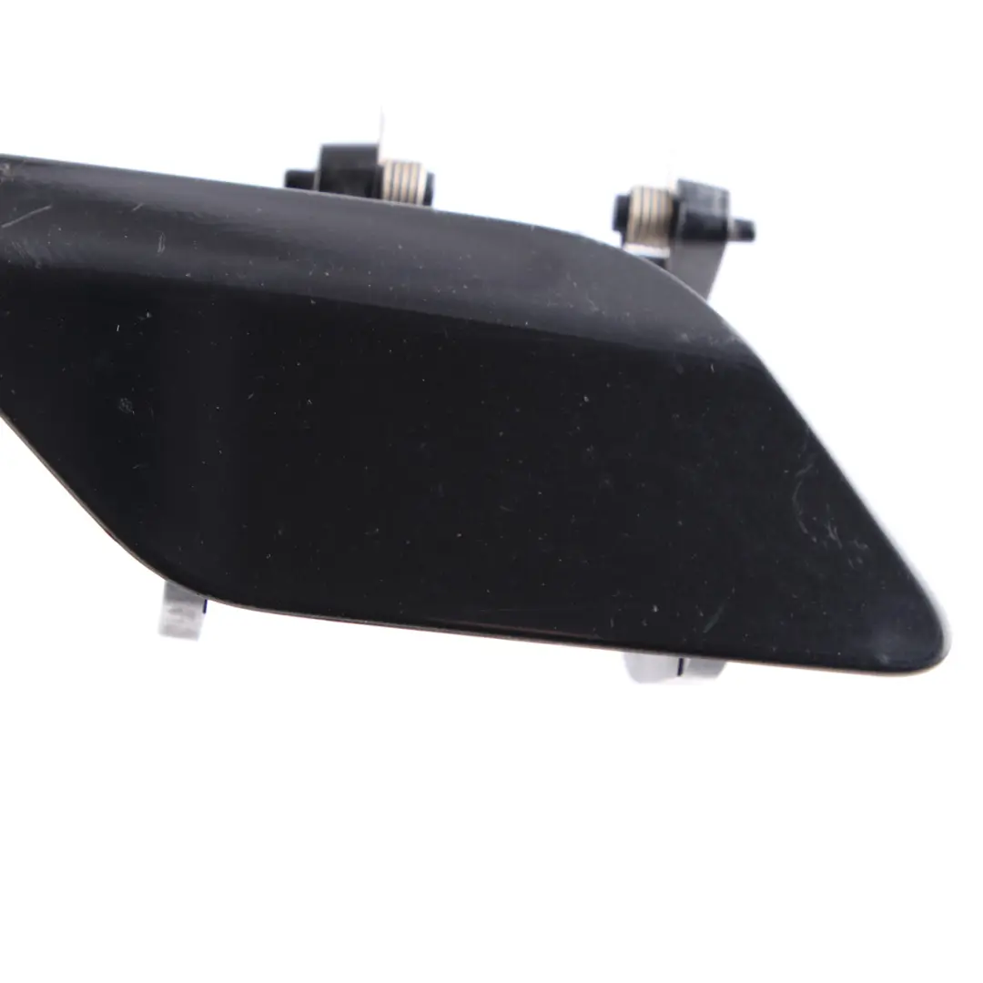 Mercedes W212 Bumper Headlight Washer Cover Right O/S Obsidian Black A2128600208