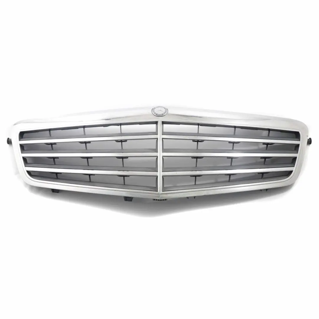 Front Grille Mercedes W212 Hood Radiator Trim Panel Chrome A2128800183