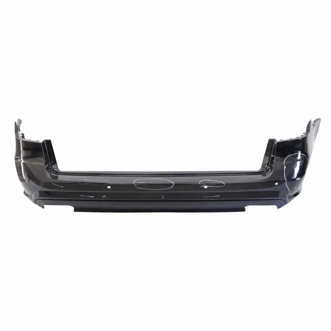 Mercedes S212 Estate Rear Bumper Sport Trim Panel Obsidian Black Metallic - 197