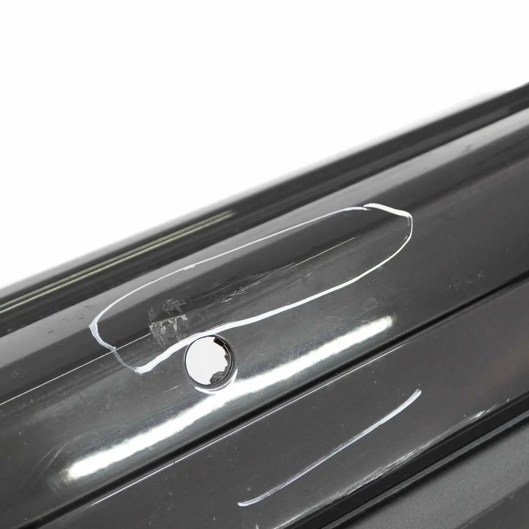 Mercedes S212 Estate Rear Bumper Sport Trim Panel Obsidian Black Metallic - 197