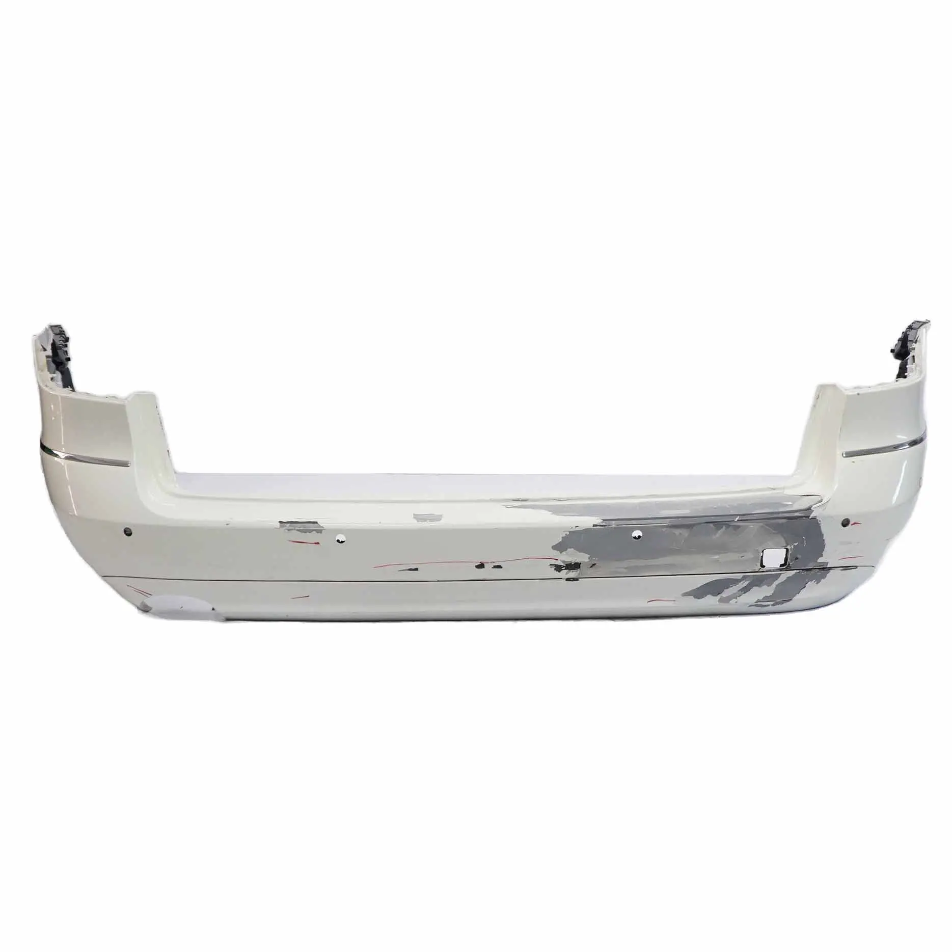 Mercedes S212 Estate Rear Bumper Sport Trim Panel Calcite White - 650