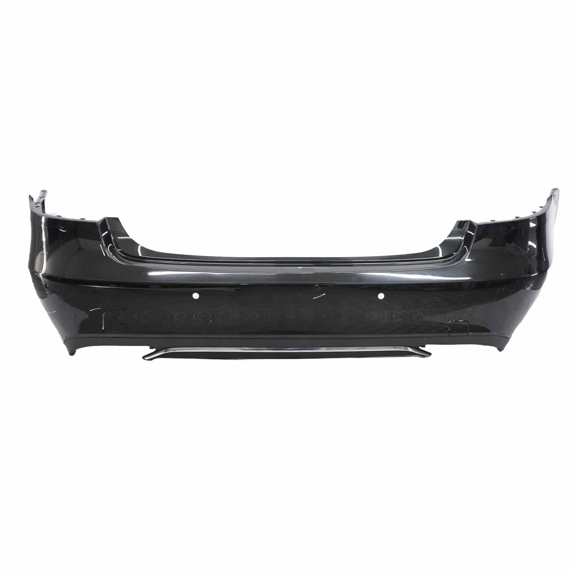 Mercedes W212 Rear Bumper Saloon Trim Panel Cover Obsidian Black - 197