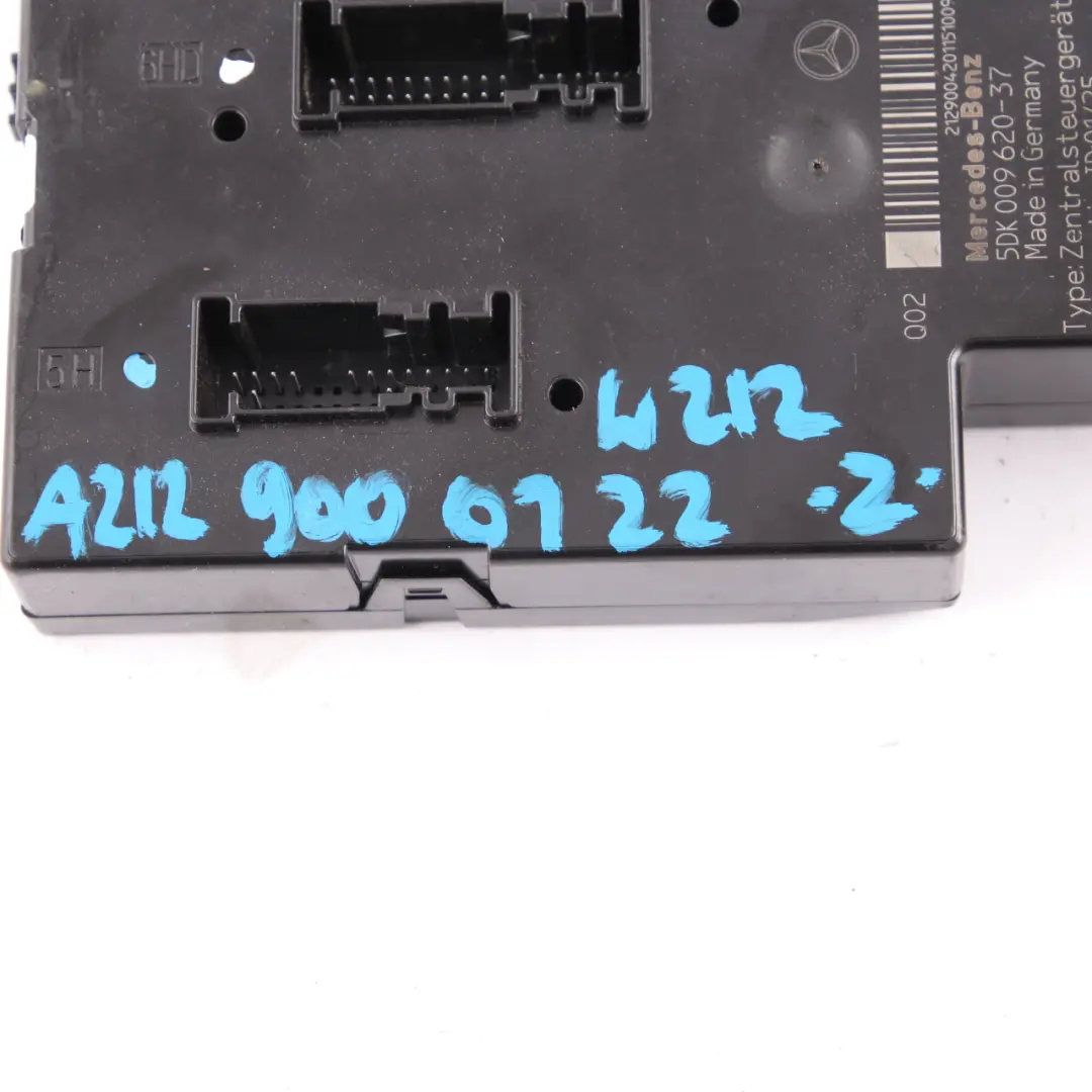 Fuse Box Mercedes W212 Central Fuse Relay Control Unit Module A2129000122