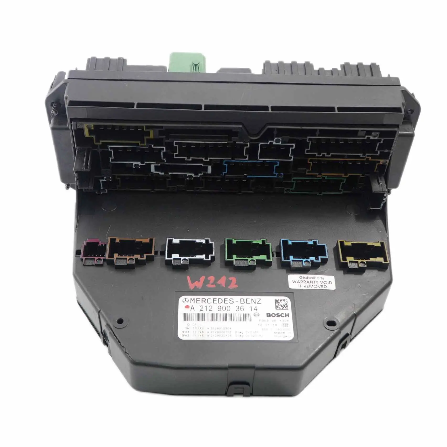 Caja Fusibles Mercedes W212 Trasero Control Módulo Eléctrico SAM A2129003614