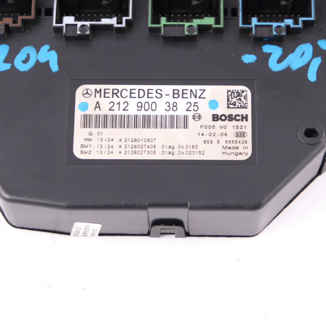 SAM Module Mercedes W204 Control Unit Electrical Fuse Box Unit A2129003825