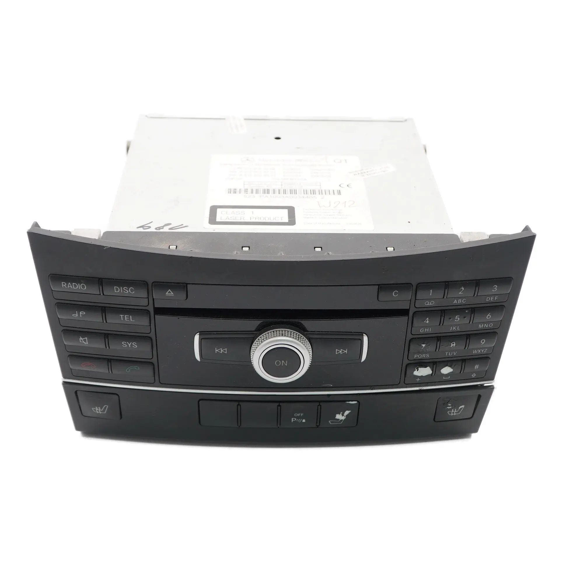 Mercedes W212 Radio Audio 20 Odtwarzacz CD Stereo Audio A2129003908