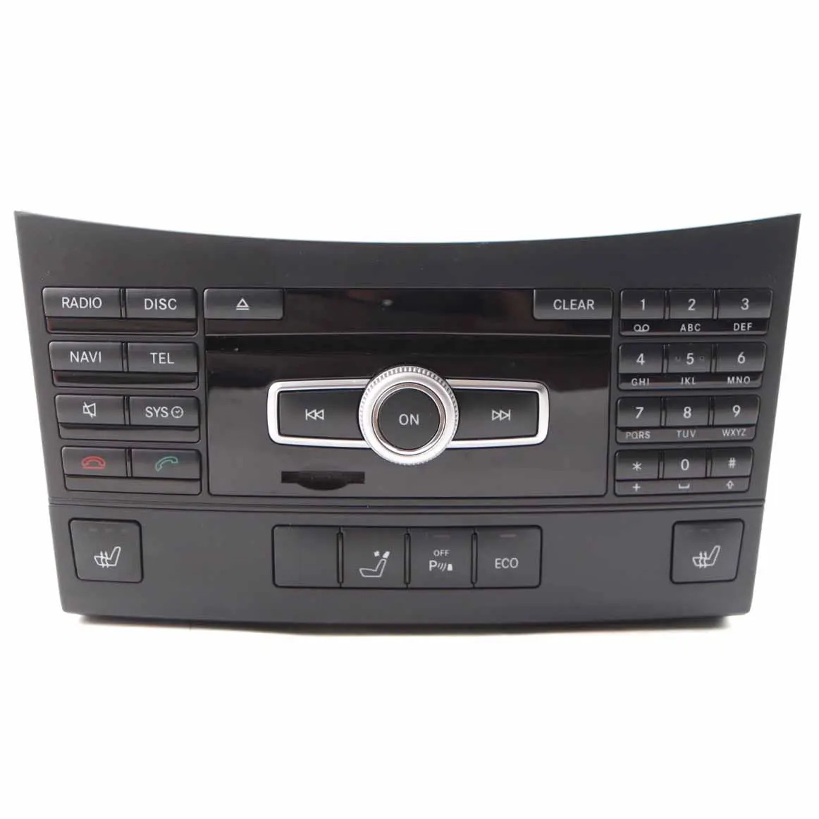 Radio Head Unit Mercedes W207 W212 COMAND Navi CD Player Navigation A2129004514