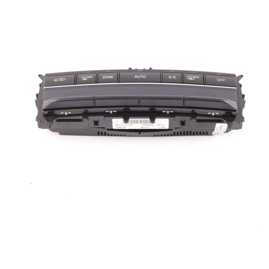 Mercedes W212 Unidad Acondicionado Climatizador Panel Interruptores A2129007404