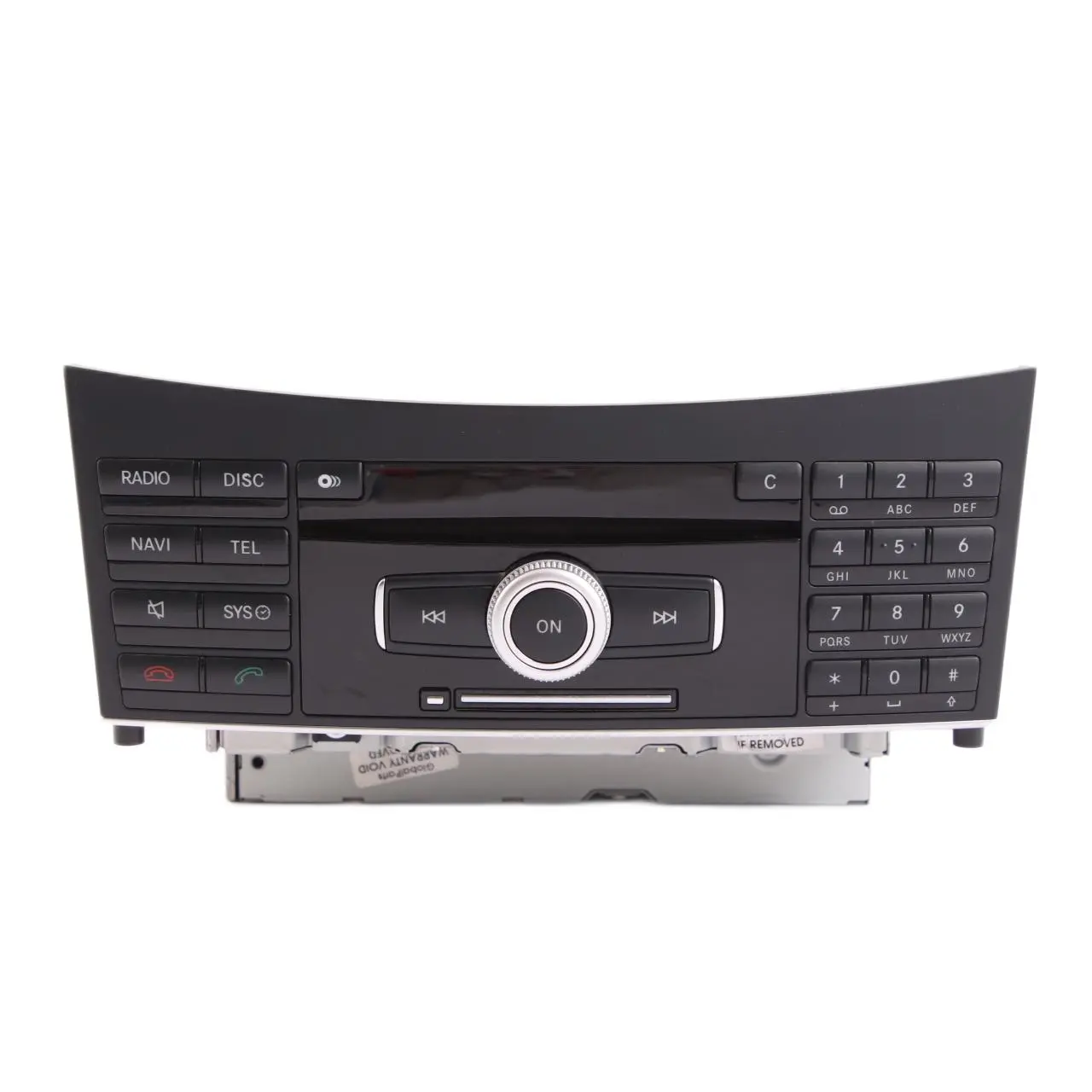 Radio Head Unit Mercedes W212 Comand Navi CD Player Control Unit A2129008409