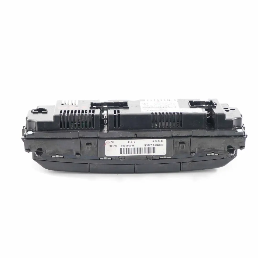 Mercedes W212 Aire Acondicionado Climatizador Panel Interruptores A2129008711