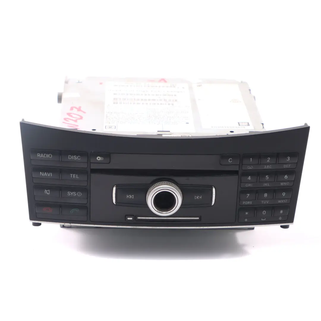 Unidad principal radio Mercedes C207 W207 COMAND Navi Reproductor CD A2129009004