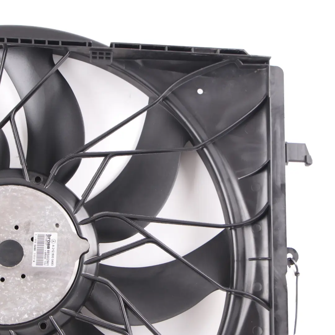 Mercedes W204 W212 Radiatore Motore Raffreddamento Fan Shroud 850W A2129061002