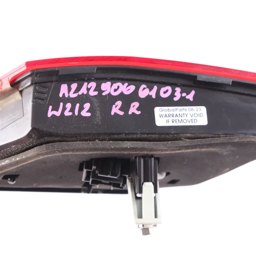 Mercedes W212 Trunk Lid Boot Light Rear Lamp Right O/S A2129061003