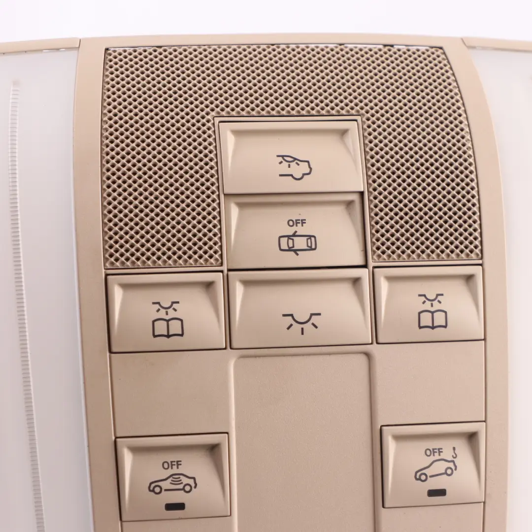 Mercedes W212 Roof Light Interior Front Reading Lamp Panel Beige A2129066401