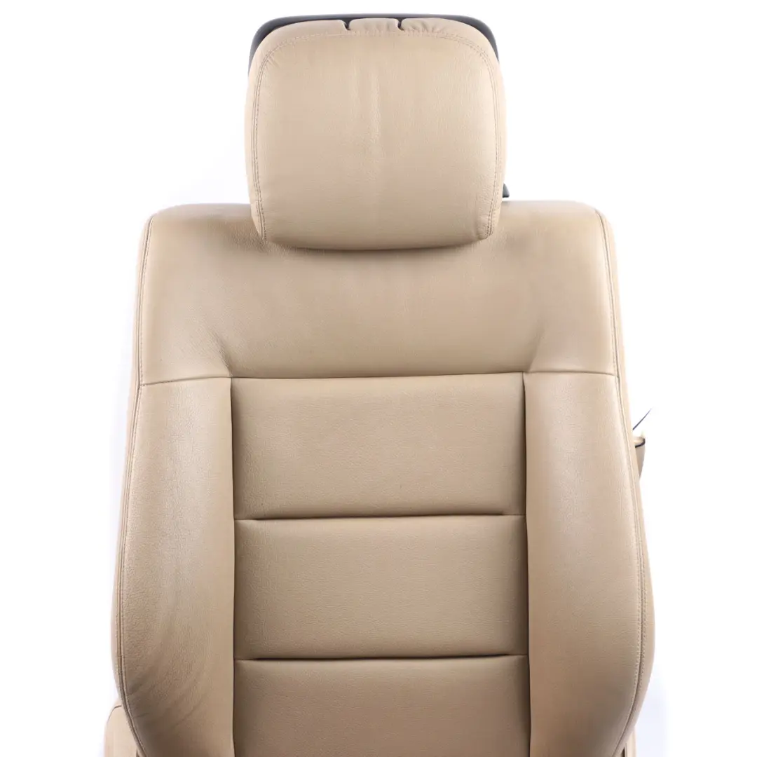 Front Seat Mercedes W212 S212 Right O/S Heated Leather Beige with Screen