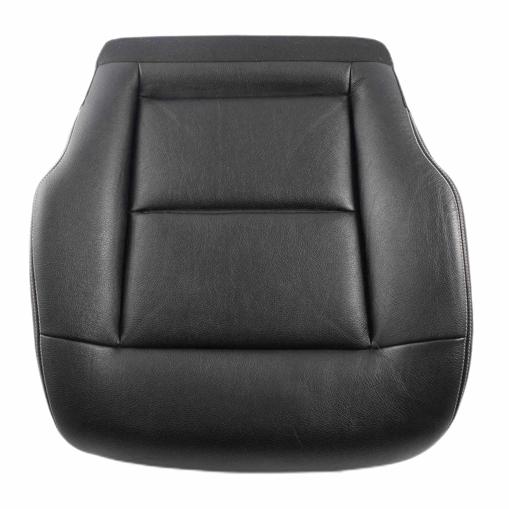 Mercedes W212 Asiento Delantero Izquierdo Derecho Funda Tela Negro Antracita