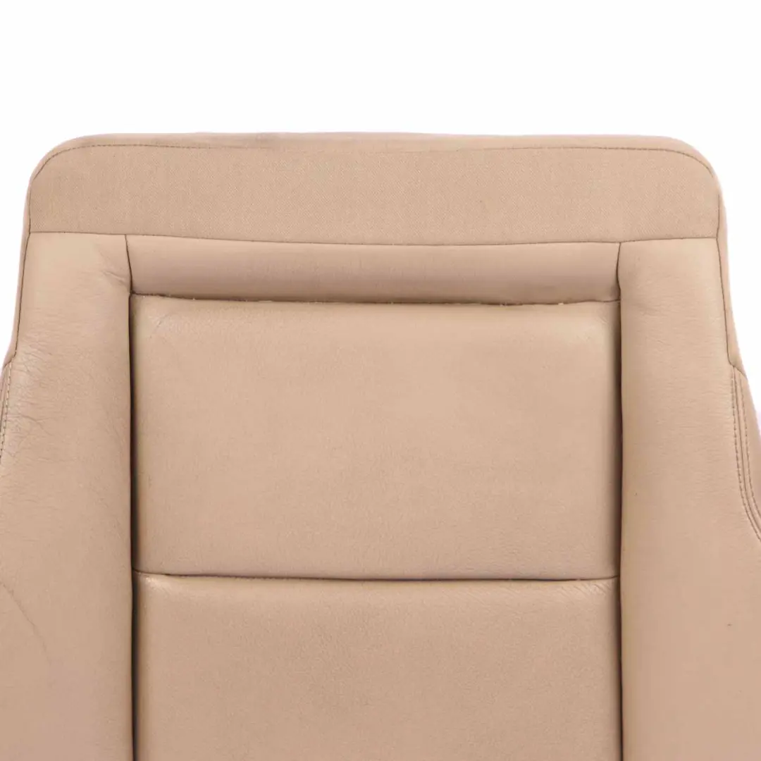 Mercedes W212 Front Seat Heated Left N/S Seat Cushion Covering Leather Beige