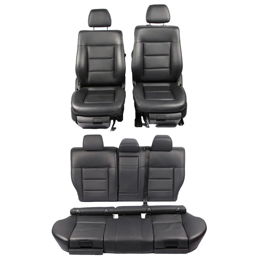 Mercedes W212 Front Seat Heated Left N/S Seat Cushion Covering Leather Beige